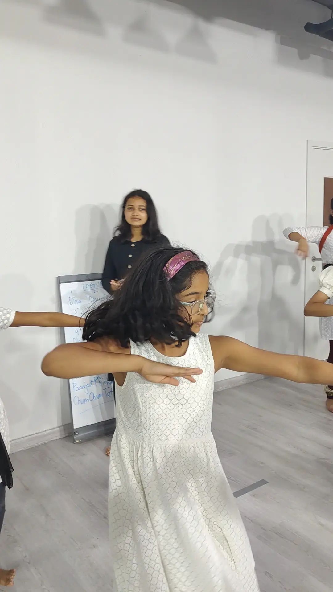 Gurukul vocational student @harshi.m07  Harshita Mahesh supporting grade 2 session. Teaching is the best way to gain confidence in your own abilities.  Something that we at Gurukul strongly believe in. You may or may not aspire to be a dancer, but a confident person we all would like to work towards.